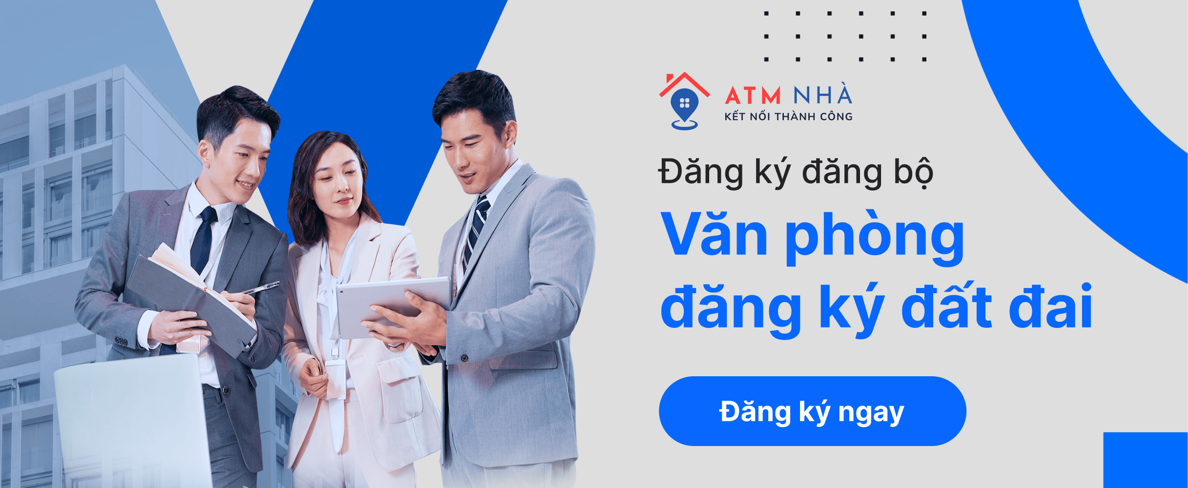 Đăng ký đồng bộ văn phòng đăng ký đất đai